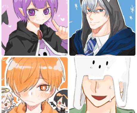 SNS用アイコン描きます LINEやTwitterで使用したい人向けです! イメージ2