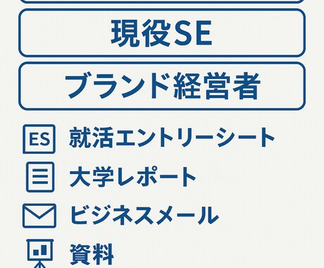 SE×事業経営者が丁寧に文章添削・校正します 法律・IT・ビジネス・アパレル経営者が責任を持って承ります。 イメージ1