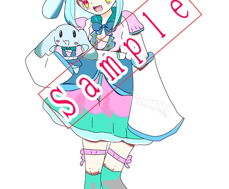 オリジナルキャラクターのイラストを描きます オリジナルキャラクターの立ち絵やアイコンを描きます イメージ1