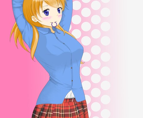 萌え系から様々なキャラクター設定を作成します SNSやLINEなどのアイコンに! イメージ1