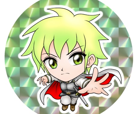可愛いSNS・VTuberアイコン作成します 親しみやすいちびキャラをお届けします☆全身・顔アップ対応 イメージ2
