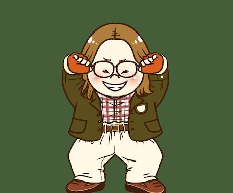 2.5等身かわいい全身イラスト描きます イメージ1