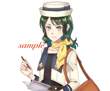 アニメチックな絵をお描きします オリジナル、似顔絵、二次創作などを受け付けます イメージ2