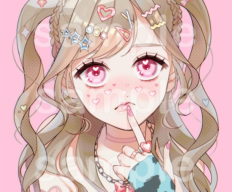 期間限定価格！可愛いSNS用アイコン描きます 可愛くて印象に残るイラストが得意です。 イメージ2