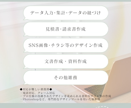 定期購入可☆オンラインで事務代行いたします オンライン事務活用でメイン業務に専念できます イメージ2