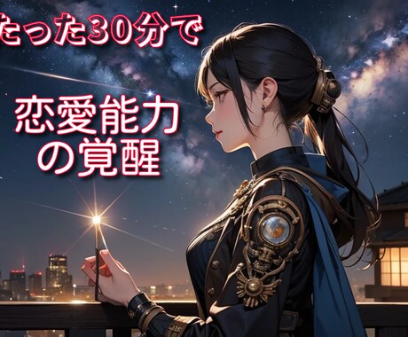 催眠で恋愛能力を開花させます 催眠で隠された異性への魅力を引き出します イメージ1
