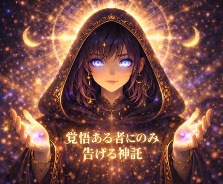 今の迷いと運命の流れを神託で視ます 視えた真実だけを、静かにお伝えします イメージ1