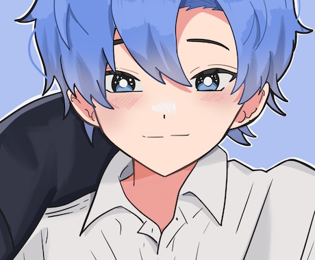 アイコンをお探しの君に向けて描きます アニメ塗りで他とは違う絵柄で描きます イメージ1
