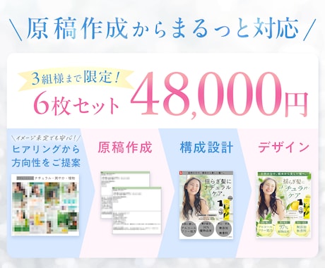 EC商品画像｜原稿・構成から制作します 原稿作成からデザインまで一括対応いたします イメージ2