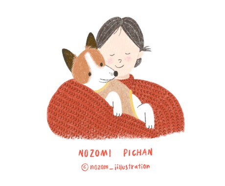 ゆる可愛い動物のイラストを描きます あなたとペットのゆる可愛いハグイラストを描きます。 イメージ1