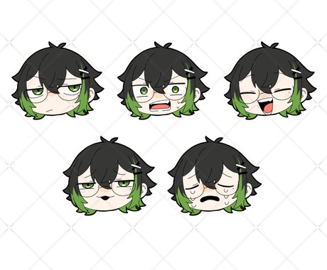 表情豊かなSDイラスト描きます 表情豊かなあなただけのオリジナルSDイラスト制作します！ イメージ2