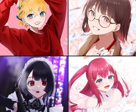 アイコン制作致します SNS・動画サイトにオススメ○デフォルメも対応可！ イメージ2