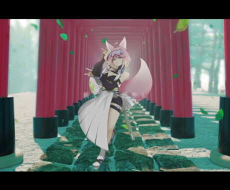 オリジナル曲・歌ってみたのMV制作します イラストと3Dを使ったMV作ります！お気軽にご相談ください！ イメージ1