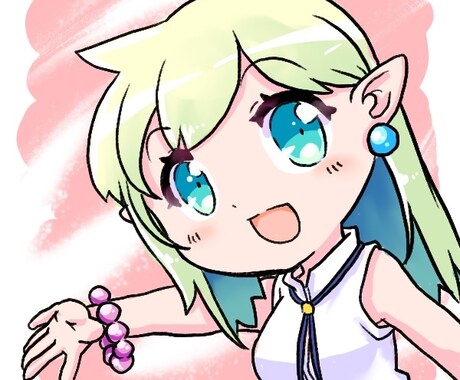 SNS用アイコンイラスト描きます デフォルメ頭身のアイコンお作りいたします。 イメージ2