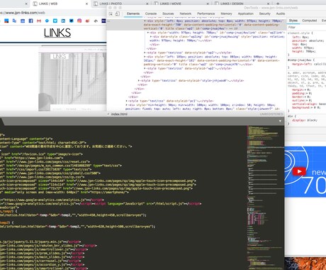 WEBページ作成します HTML・CSSで簡単なWEB作成します イメージ1