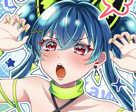 Vtuber様向け：老若男女描きます キラキラ系からクール系まで描きます✨ イメージ1