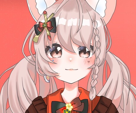 あなたのコテキャラ(女の子)書きます コテキャラの画像見せてもらえれば書きますよー イメージ1