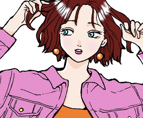 お客様の写真を参考にデザインしイラスト作成します イメージ1