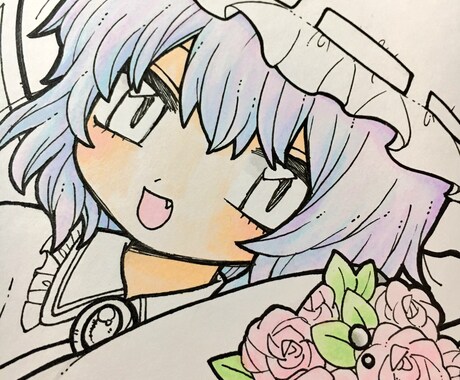 受付再開!イラストオーダーお受けいたします .*⋆ SNSのアイコンなどにご使用可能 イメージ2