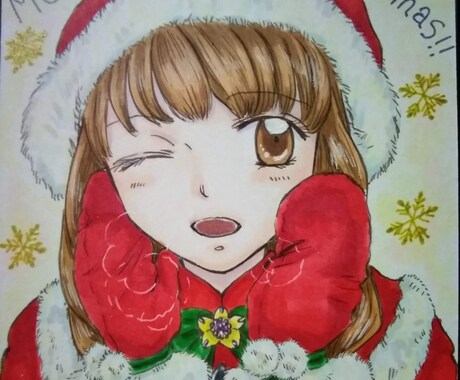 アナログイラストお描きします アナログ特有の手描き感をぜひいかがでしょうか。 イメージ2