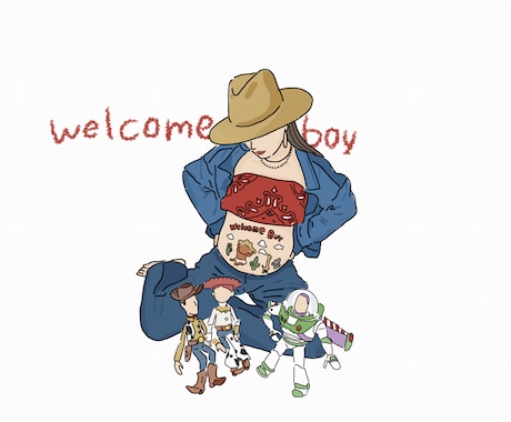思い出の瞬間をイラストにします Instagram、バースデーカード、アイコン用に！ イメージ1