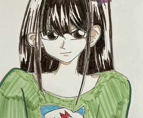 個人鑑賞用の、イラスト描きます 女性、男性、女の子、男の子描きます。 イメージ2