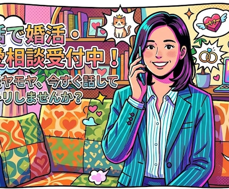 婚活・恋愛がうまくいかない理由、客観分析します 一人で悩まないで。婚活疲れ、お話ししてスッキリしませんか？ イメージ1