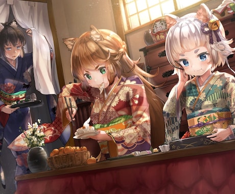 お見積りのみ可！プロが美麗イラストお描きします 貴方だけのオリジナルイラスト作りませんか？ イメージ2