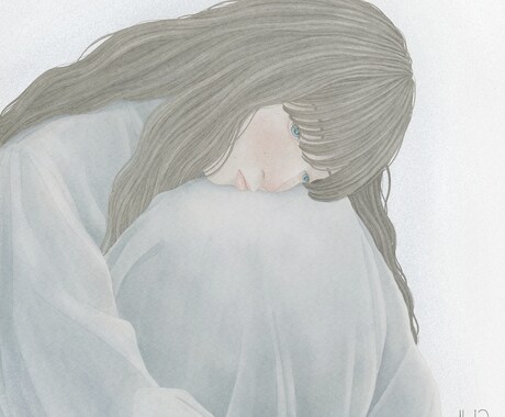 オリジナルMV向け｜影のある一枚絵を制作します 商用利用◎ 横型・縦型対応｜文字入れ想定の構図も制作可能 イメージ2