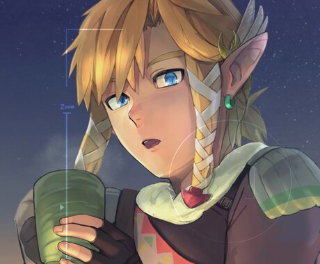 アイコンなどに使えるキャラクターイラスト描きます オリジナル、二次創作、キャラの男女問わずお受けします イメージ2