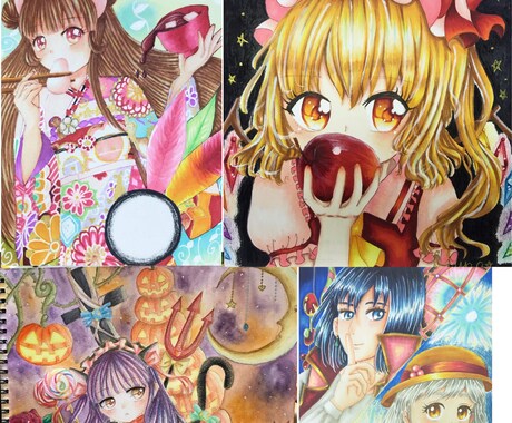 お客様だけのイラストを提供致します 依頼者様好みのイラストに出会えますように‪ஐ‬ イメージ2