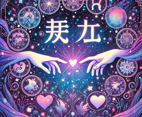 お相手様との相性、この先のアドバイスまで致します 数秘術と星座占いを用いて、お二人様を占います！ イメージ1