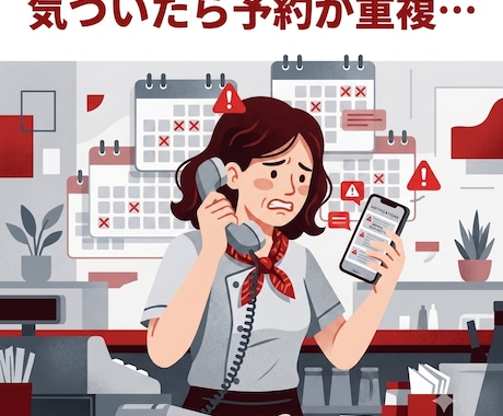 LINE予約と電話予約を一元管理します 二重予約なし、現場経験者が設計する予約システム イメージ2