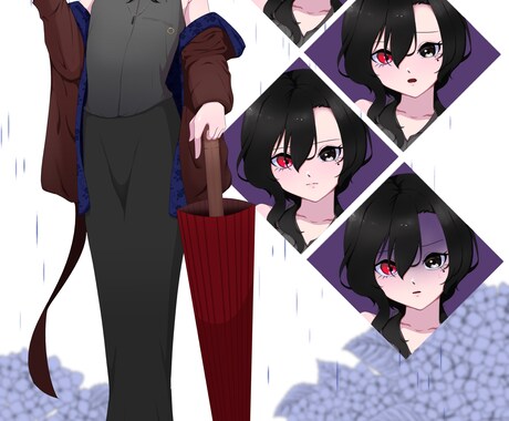 TRPG・アイコン・SD等の作成✧承ります あなただけのキャラクターを作成いたします。お気軽にご相談を イメージ2