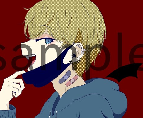 ヴァンパイアパロディイラスト作成します 歌みたのサムネが必要な方に作成いたします！ イメージ2