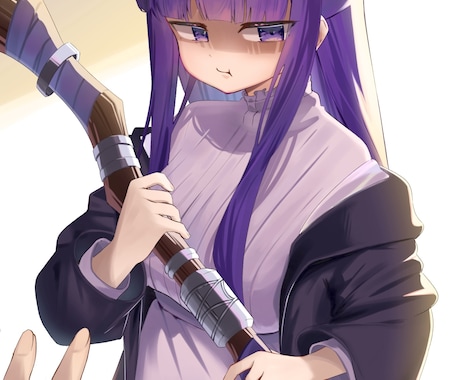 透明感のある可愛いイラスト描きます 儚くてかわいい雰囲気が得意です イメージ2