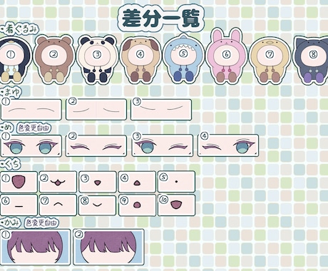 アイコンなどに使いやすい量産イラスト製作いたします アイコンやサムネ、ツイート画像等のにぎやかしに！ イメージ2