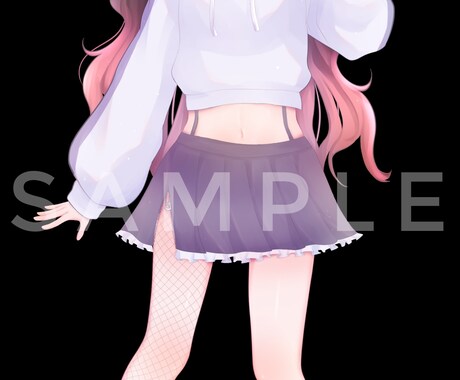 目を引くIRIAM立ち絵描きます ぱちくり！動くともっと可愛い立ち絵 イメージ2