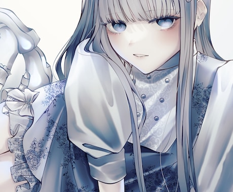綺麗で儚い一枚絵をお描きします 綺麗なイラストを心を込めてお届けします イメージ2
