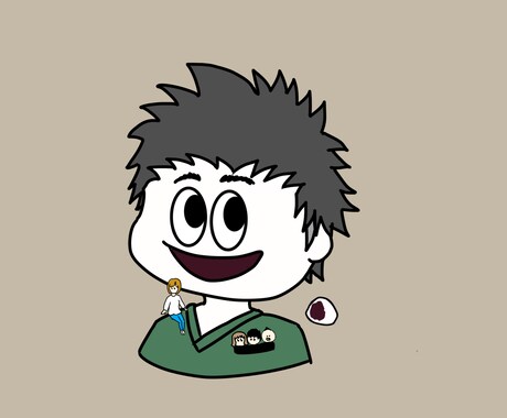 シンプル・素朴なアイコンを描きます 表情・職業・性別・動物問わず！どれでもお値段は同じです！ イメージ2
