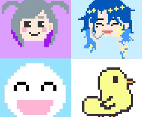 商用込み！ドットイラスト作ります かわいくデフォルメされたドットのキャライラスト作ります！ イメージ2