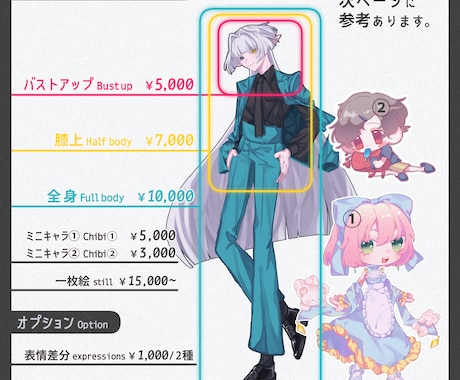 満足いただけるイラストをお描きします SNSアイコンや動画用一枚絵など承っております:D イメージ2