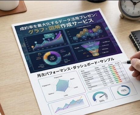 成約率が上がる営業資料・パワポを制作します 元営業が売れる構成とデザインで作成します イメージ2
