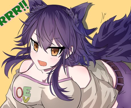 女の子のイラストやアイコンを描きます 自分だけのアイコン、イラストが欲しい方へ イメージ2