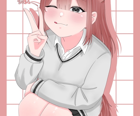 ケモ耳×中性的なかわいいイラスト描きます 中性的で儚い雰囲気が好きな方へ イメージ2