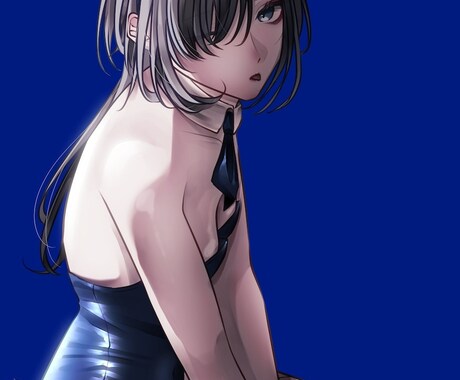 やさしく儚い一枚絵をお描きします 綺麗なイラストを心を込めてお届けします イメージ1