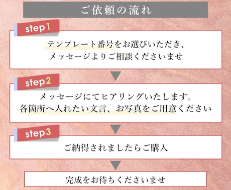 選ぶだけ！プロがインスタ投稿画像デザインします テンプレート選択式ではじめての方も簡単注文！ イメージ2
