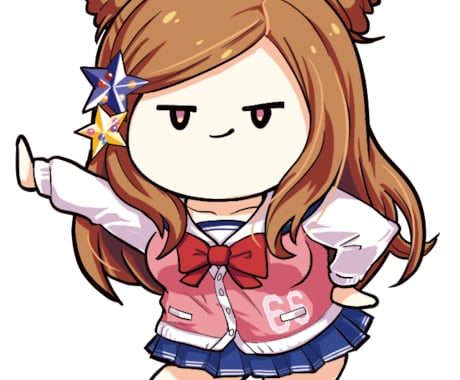 デフォルメイラストを承ります アイコンやプロフ画像に使える、デフォルメキャラを提供します。 イメージ1