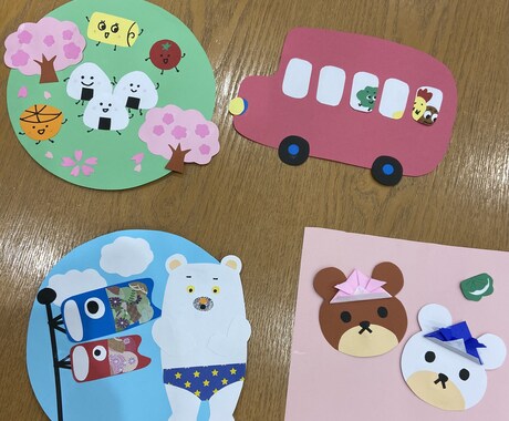 現役保育士！保育関係のお手伝いをさせて頂きます 保育の壁面や制作を作り！忙しいあなたの役に立ちたいです！ イメージ2
