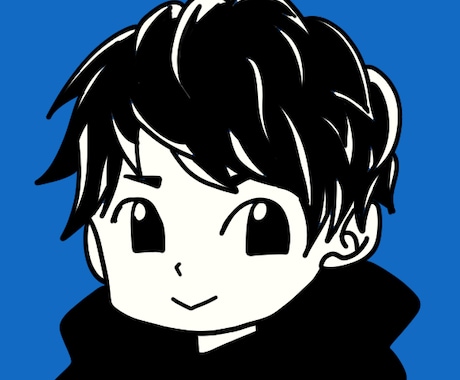 印象に残るアイコンを作成します 強い線とテーマカラーでアピールします。全身も対応可能です。 イメージ2